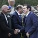 Reception for the 45nd anniversary of the restoration of Democracy in the garden of the Presidential Palace, in Athens, on July 24, 2019. / Δεξίωση για για την 45η επέτειο από την αποκατάσταση της δημοκρατίας στον κήπο του Προεδρικού Μεγάρου, στην Αθήνα, στις 24 Ιουλίου, 2019.
