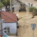 The aftermath of the fierce rainstorms hit central Greece showing the damage from the floods while roads are still covered by floodwater and mud and heavy machinery and bulldozers are cleaning the area, while fire service is pumping water. The city of Volos witnessed flooded and mud-covered cars and other vehicles still in the water on the morning of 7 September 2023, after being hit by Storm Daniel and record rainfall causing deadly flash floods.  Casualties have been reported in addition to missing people while cities, villages and areas are without running water and electricity. In Pelion mountain region, Volos city and Skiathos island restriction in traffic was imposed. Volos, Greece on September 7, 2023 (Photo by Nicolas Economou/NurPhoto) (Photo by Nicolas Economou / NurPhoto / NurPhoto via AFP)