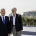 ECB president Christine Lagarde meets Bank of Greece governor Yannis Stournaras at the Bank of Greece in Athens.

:copyright: Adrian Petty/ECB